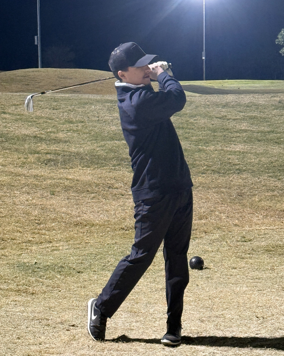 Lightweight 1/4 Zip - Black