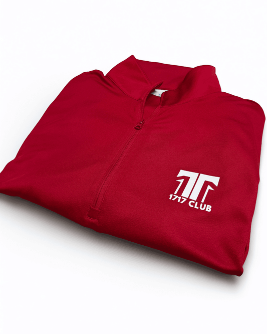 Lightweight 1/4 Zip - Red
